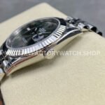 VS Factory Counterweight Rolex Wimbledon Datejust 126334-0022 41mm Full 904L Roman Number Grey Dial Jubilee