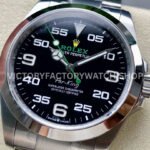 VS Factory Rolex Air King 126900 40mm Full 904L Black Dial