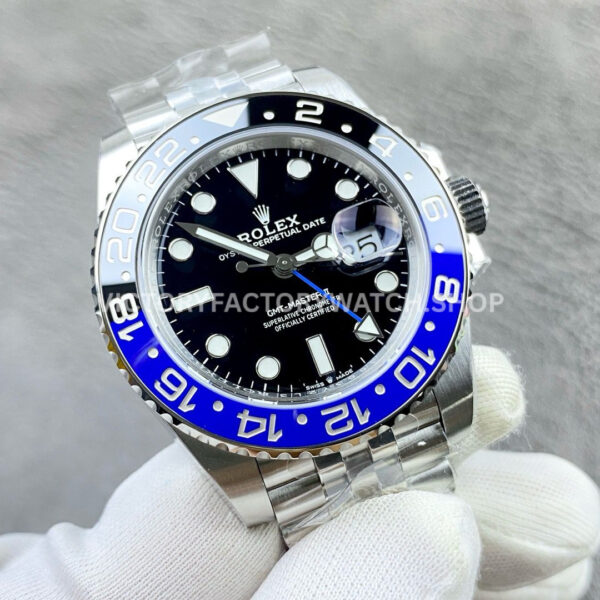 VS Factory Rolex GMT-Master II 126710BLNR-0002 40mm Full 904L Black Dial Jubilee