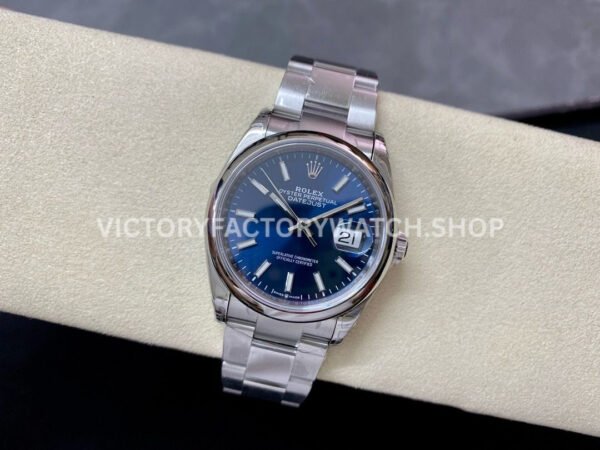 VS Factory Rolex Datejust 126200-0006 36mm Smooth Bezel Full 904L Blue Dial