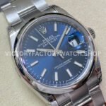 VS Factory Rolex Datejust 126200-0006 36mm Smooth Bezel Full 904L Blue Dial