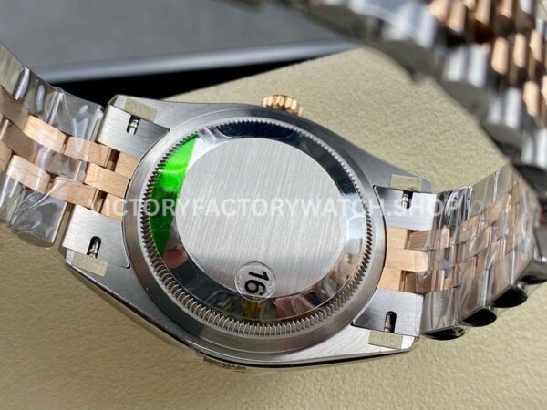 VS Factory Rolex Datejust 126231-0013 36mm Half Rose Gold Grey Dial Jubilee