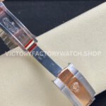 VS Factory Rolex Datejust 126231-0039 36mm Half Rose Gold Diamond Fluted Motif Silver Dial Jubilee