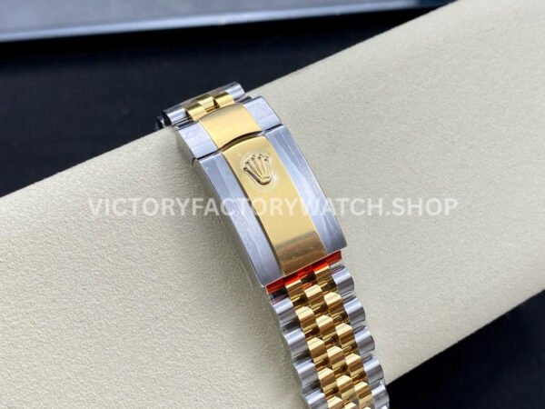 VS Factory Rolex Datejust 126233-0015 36mm Half Yellow Gold Champagne Dial Jubilee