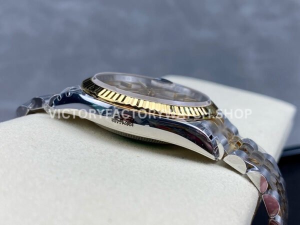 VS Factory Rolex Datejust 126233-0015 36mm Half Yellow Gold Champagne Dial Jubilee