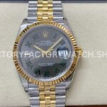 VS Factory Rolex Datejust 126233-0035 36mm Roman Number Grey Dial )Super Clone Watch