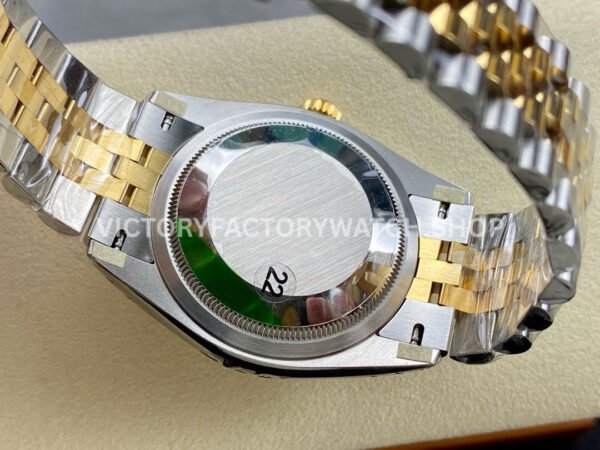 VS Factory Rolex Datejust 126233-0045 36mm Half Yellow Gold Diamond Fluted Motif Champagne Dial Jubilee