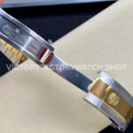 VS Factory Rolex Datejust 126233-0045 36mm Half Yellow Gold Diamond Fluted Motif Champagne Dial Jubilee