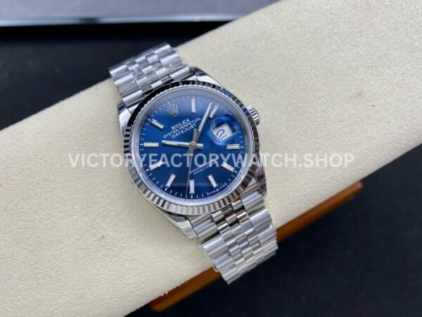 VS Factory Rolex Datejust 126234-0017 36mm Full 904L Blue Dial Jubilee (2) VS Factory Rolex Datejust 126234-0017 36mm Full 904L Blue Dial Jubilee