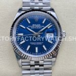 VS Factory Rolex Datejust 126234-0017 36mm Full 904L Blue Dial Jubilee (6) rolex datejust 36mm jubilee bracelet watch