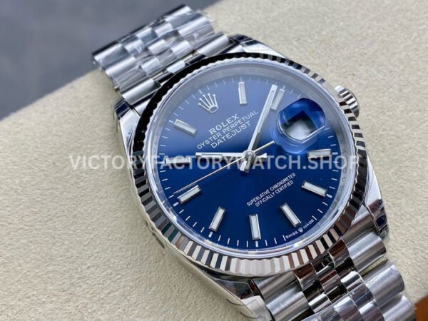 VS Factory Rolex Datejust 126234-0017 36mm Full 904L Blue Dial Jubilee (8) VS Factory Rolex Datejust 126234-0017 36mm Full 904L Blue Dial Jubilee