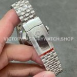 VS Factory Rolex Datejust 126234-0027 36mm Full 904L Diamond Black Dial Jubilee