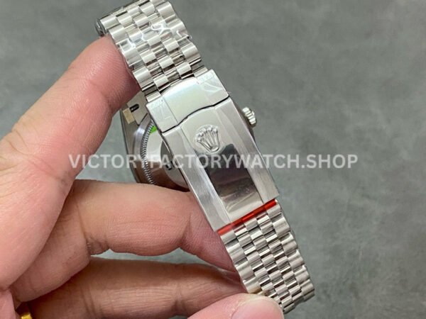 VS Factory Rolex Datejust 126234-0027 36mm Full 904L Diamond Black Dial Jubilee