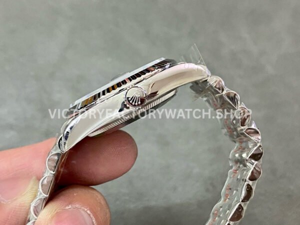 VS Factory Rolex Datejust 126234-0027 36mm Full 904L Diamond Black Dial Jubilee