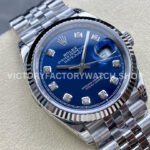 VS Factory Rolex Datejust 126234-0037 36mm Full 904L Diamond Blue Dial Jubilee