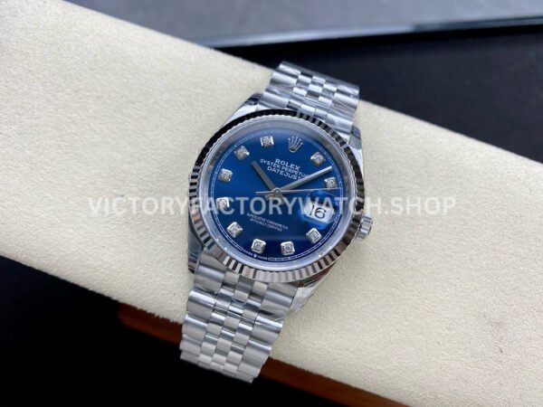 VS Factory Rolex Datejust 126234-0037 36mm Full 904L Diamond Blue Dial Jubilee