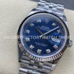 VS Factory Rolex Datejust 126234-0037 36mm Full 904L Diamond Blue Dial Jubilee
