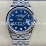 rolex datejust 36mm silver dial replica