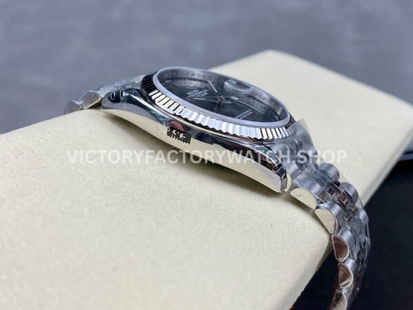 VS Factory Rolex Datejust 126234-0045 36mm Full 904L Roman Number Grey Dial Jubilee
