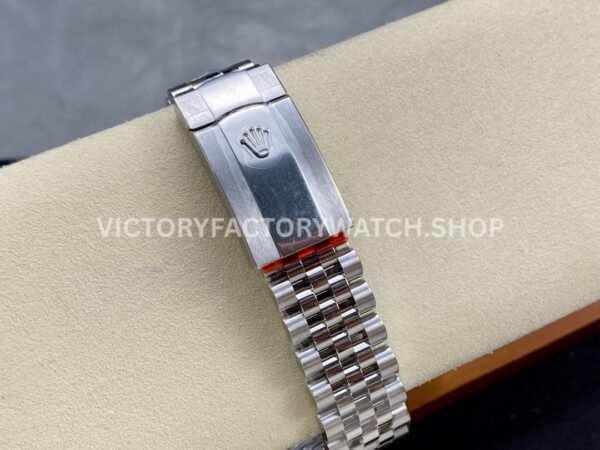 VS Factory Rolex Datejust 126234-0047 36mm Full 904L Olive Green Palm Motif Dial Jubilee