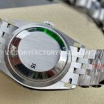 VS Factory Rolex Datejust 126234-0055 36mm Full 904L Diamond Olive Green Palm Motif Dial Jubilee (6) VS Factory Rolex Datejust 126234-0055 36mm Full 904L Diamond Olive Green Palm Motif Dial Jubilee