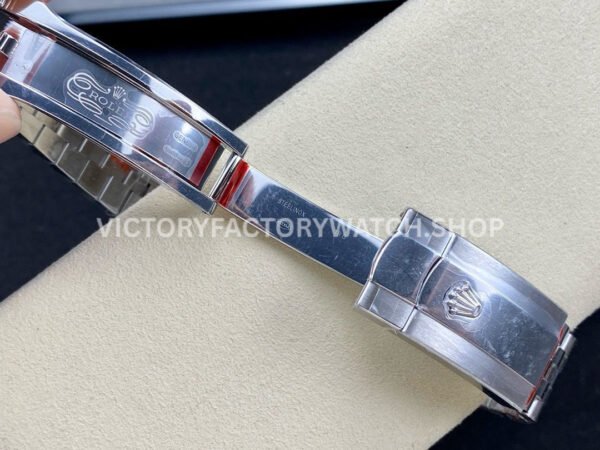 VS Factory Rolex Datejust 126234-0055 36mm Full 904L Diamond Olive Green Palm Motif Dial Jubilee (8) VS Factory Rolex Datejust 126234-0055 36mm Full 904L Diamond Olive Green Palm Motif Dial Jubilee