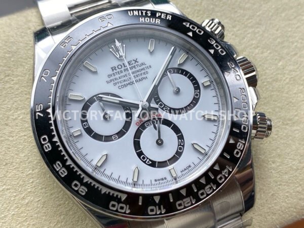 VS Factory Rolex Daytona 126500LN-0001 40mm Full 904L White Dial