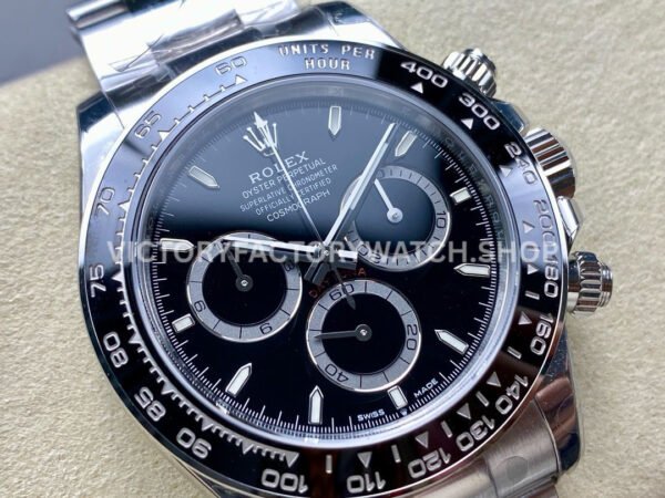 VS Factory Rolex Daytona 126500LN-0002 40mm Full 904L Black Dial