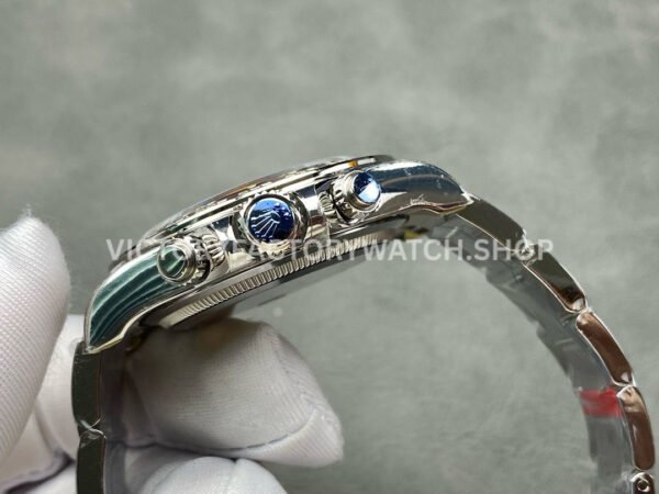 VS Factory Rolex Daytona 126506-0001 40mm Full Platinum Ice Blue Dial (5) VS Factory Rolex Daytona 126506-0001 40mm Full Platinum Ice Blue Dial