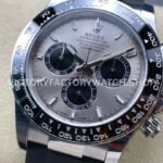 VS Factory Rolex Daytona 126519LN-0006 40mm White Gold Oysterflex Black Eye Grey Dial