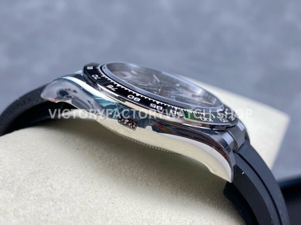VS Factory Rolex Daytona 126519LN-0006 40mm White Gold Oysterflex Black Eye Grey Dial