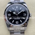 VS Factory Rolex Explorer 124270 36mm Full 904L Black Dial Super clone