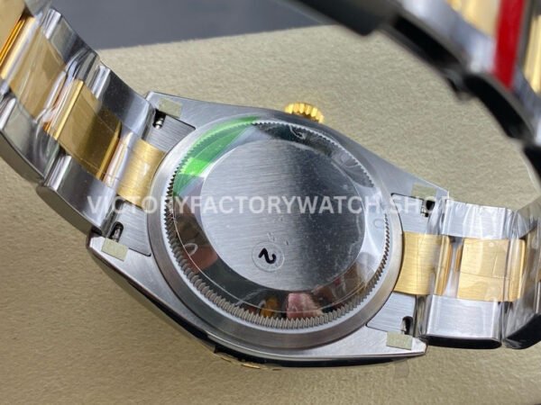 VS Factory Rolex Explorer 124273 36mm Half Yellow Gold Black Dial