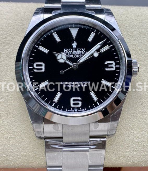 VS Factory Rolex Explorer 224270 40mm Full 904L Black Dial Super clone