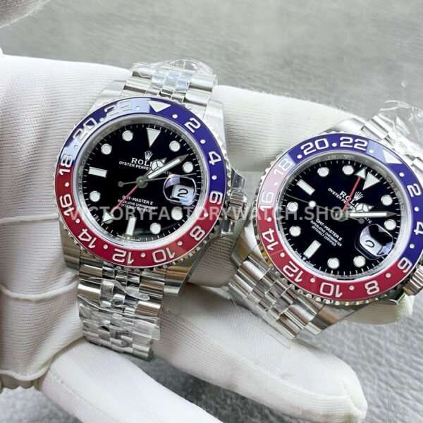 VS Factory Rolex GMT-MasterII 126710BLRO-0001 40mm Full 904L Black Dial Jubilee