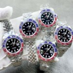 VS Factory Rolex Pepsi GMT-MASTER II Jubilee 126710BLRO-0001 40mm Black Dial Replica Watch