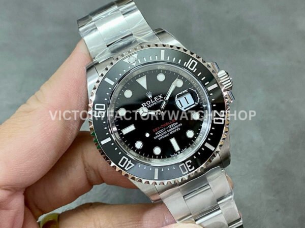 VS Factory Rolex Sea-Dweller 126600 43mm Full 904L Black Dial