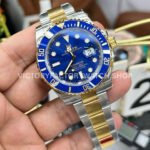 VS Factory Rolex Submariner 116613LB 40mm Half Yellow Gold Blue Dial