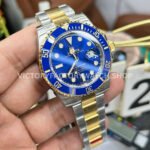 VS Factory Rolex Submariner 116613LB 40mm Half Yellow Gold Blue Dial