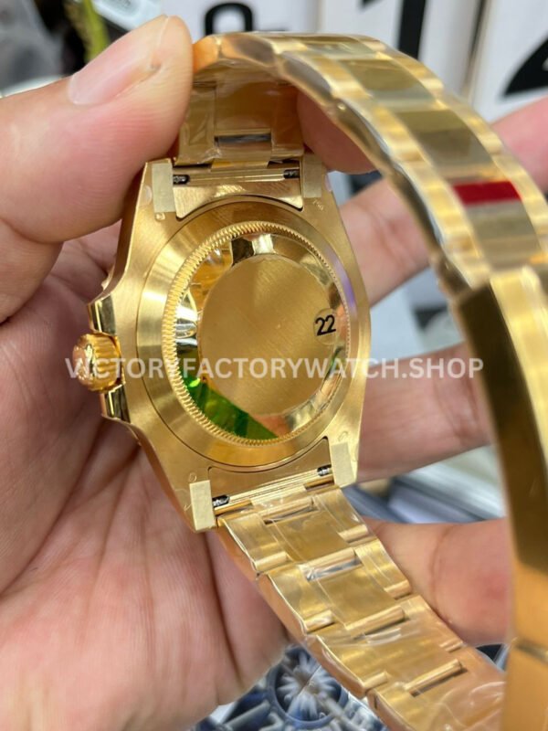VS Factory Rolex Submariner 116618LB 40mm Full Yellow Gold Blue Dial