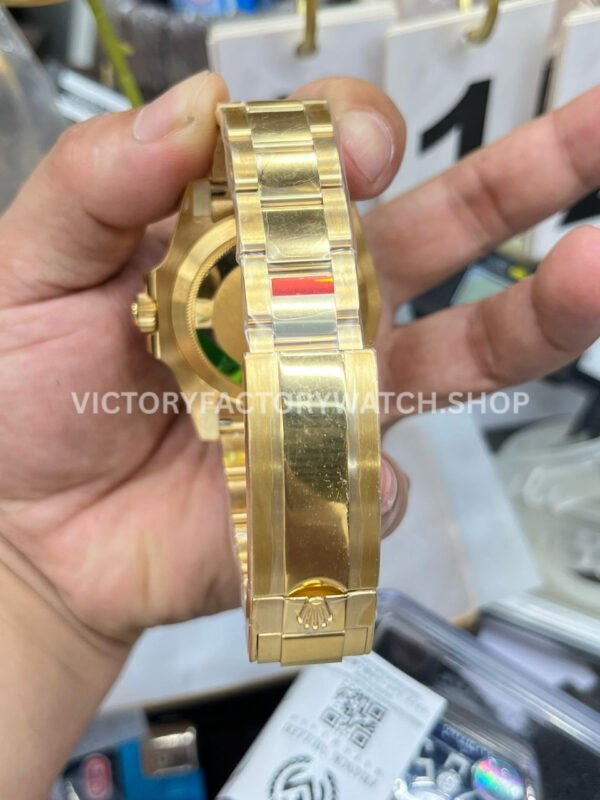 VS Factory Rolex Submariner 116618LB 40mm Full Yellow Gold Blue Dial