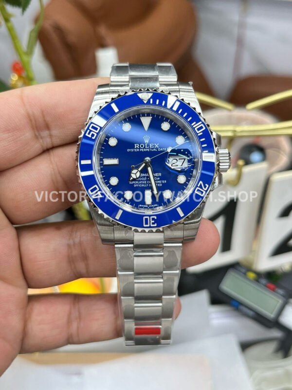 VS Factory Rolex Submariner 116619LB 40mm Full White Gold Blue Dial Super clone
