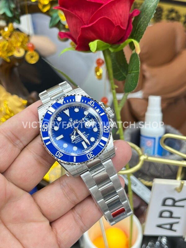 VS Factory Rolex Submariner 116619LB 40mm Full White Gold Blue Dial