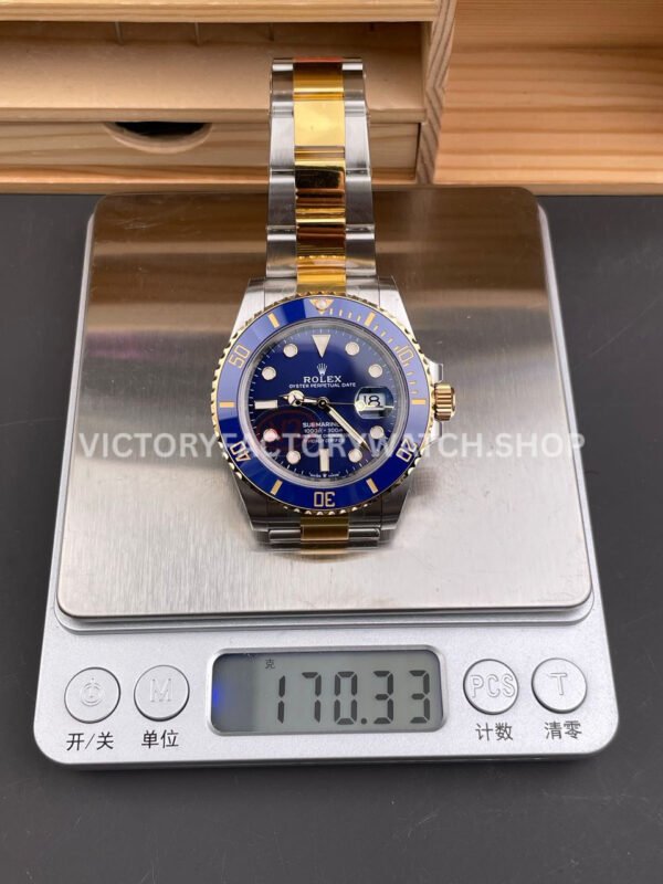 VS Factory Counterweight Rolex Submariner 126613LB 41mm Half Yellow Gold Blue Dial