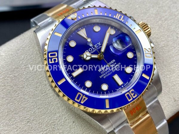VS Factory Counterweight Rolex Submariner 126613LB 41mm Half Yellow Gold Blue Dial