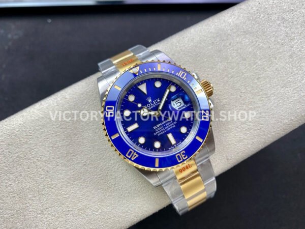 VS Factory Counterweight Rolex Submariner 126613LB 41mm Half Yellow Gold Blue Dial