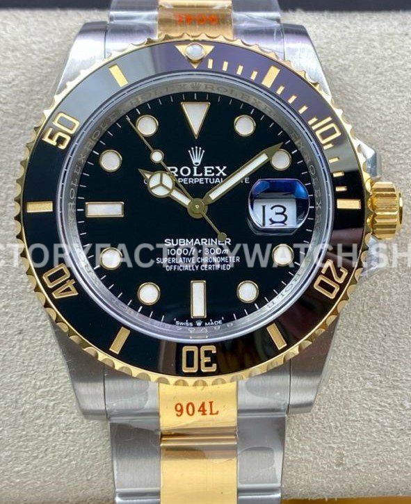 VS Factory Rolex Submariner Date 126613LN 41mm Yellow Gold Black Dial Super clone