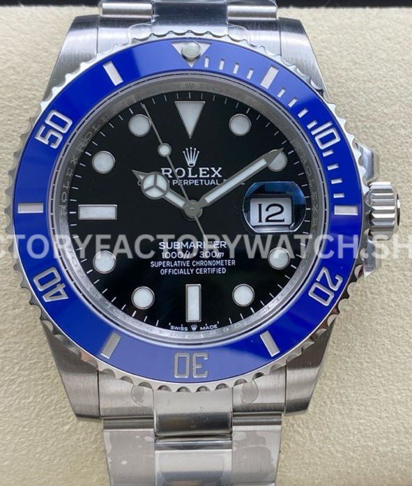 VS Factory Rolex Submariner Date 126619LB 41mm Full White Gold Black Dial Super clone