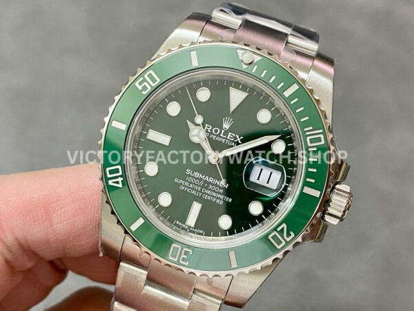 VS Factory Rolex Submariner Hulk 116610LV 40mm Full 904L Green Dial (7) VS Factory Rolex Submariner Hulk 116610LV 40mm Full 904L Green Dial