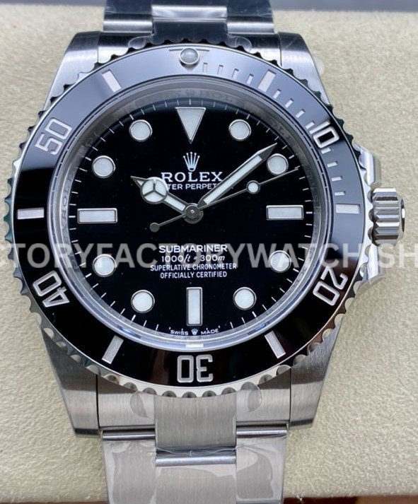 VS Factory Rolex Submariner No Date 124060 41mm Full 904L Black Dial Super clone